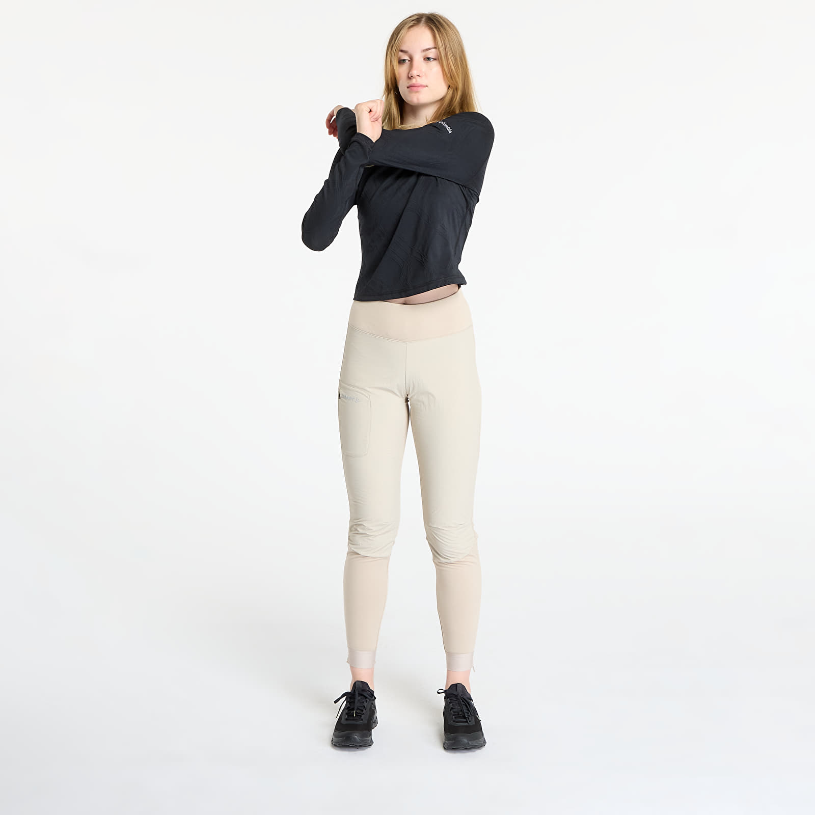 Dámská trička Columbia Granite Point™ LS Crew Black