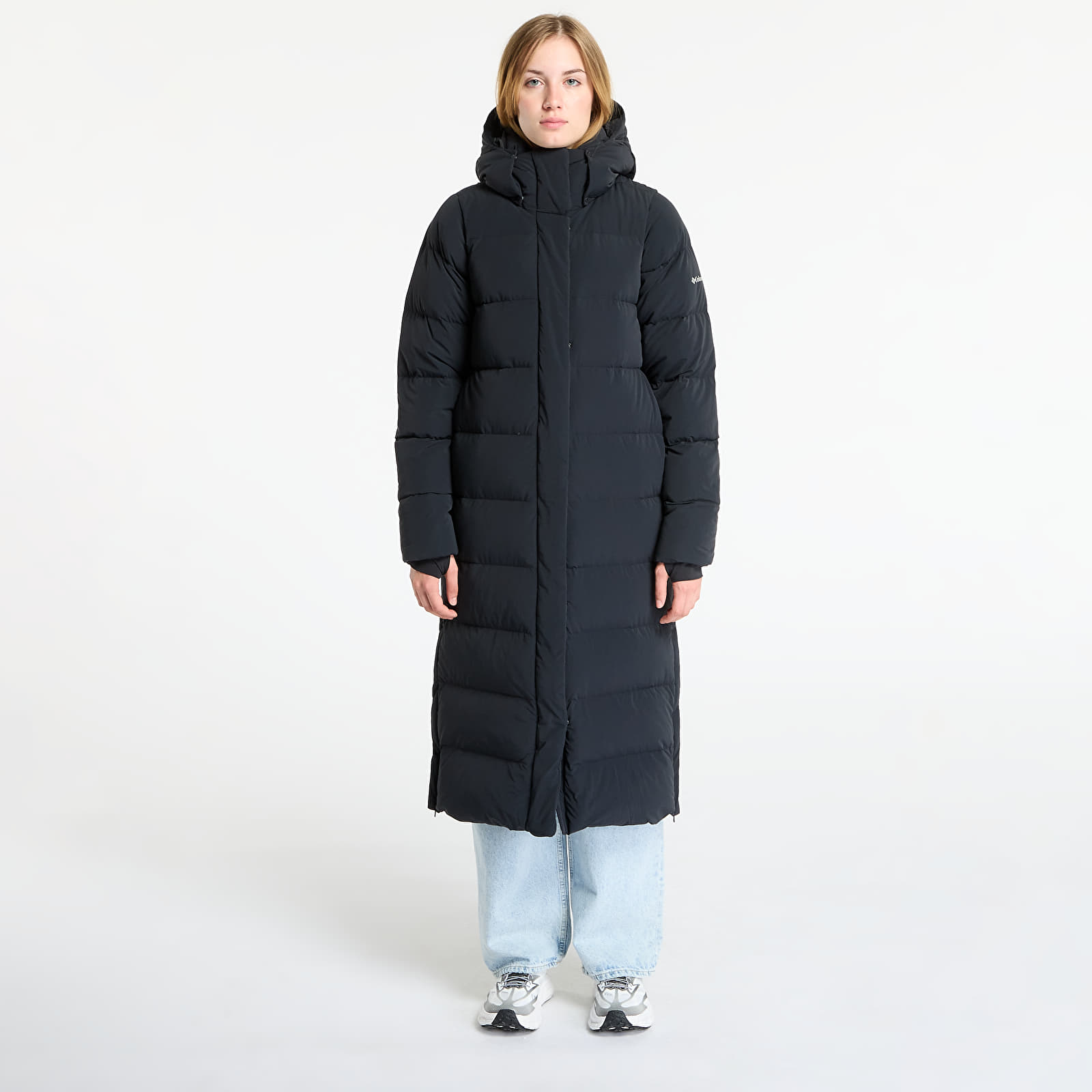 Жіночі пуховики Columbia Amaze Puff™ Long Hooded Jacket Black