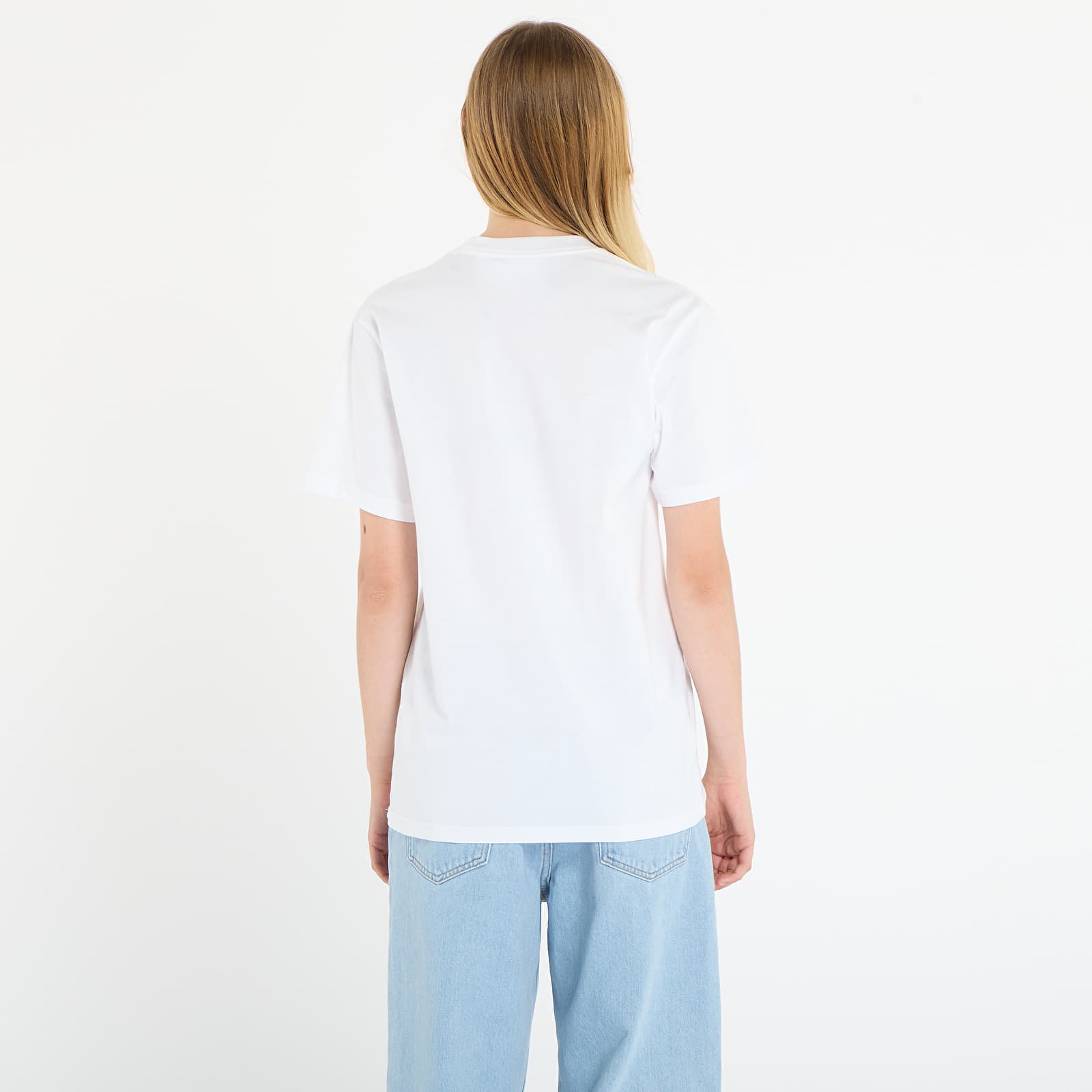 Men's T-shirts Carhartt WIP S/S Script T-Shirt UNISEX White/ Black