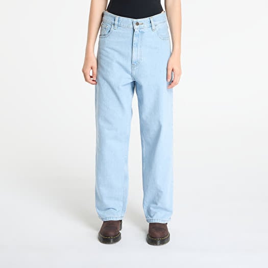 Carhartt WIP W' Brandon Pant Blue Heavy Stone Bleached