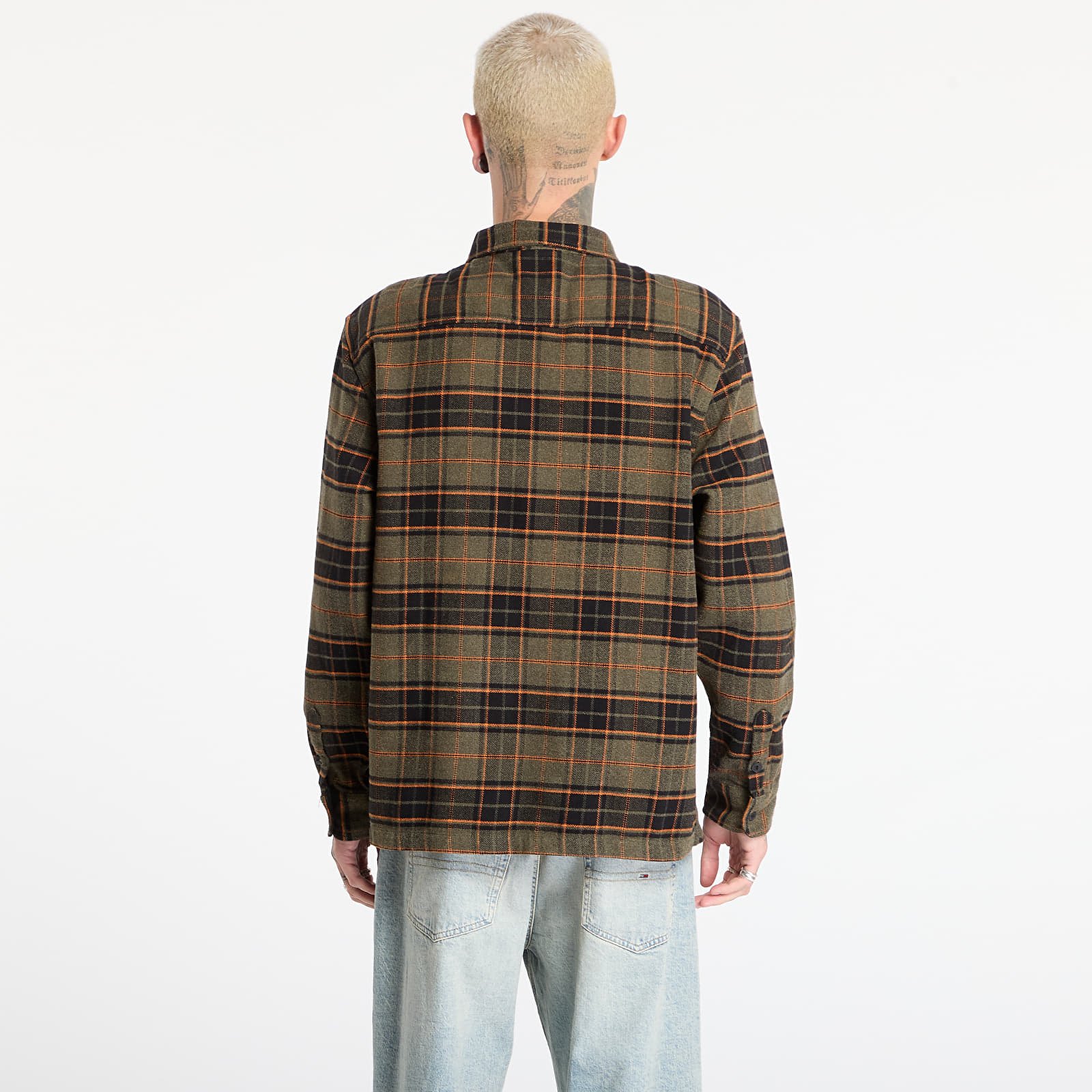 Herren-Hemden Vans LX Flannel LS Woven Shirt Grape Leaf/ Pari