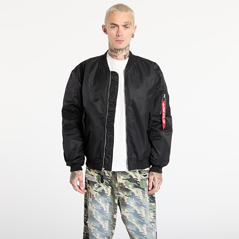 Bunda Alpha Industries MA-1 CS Black/ Black