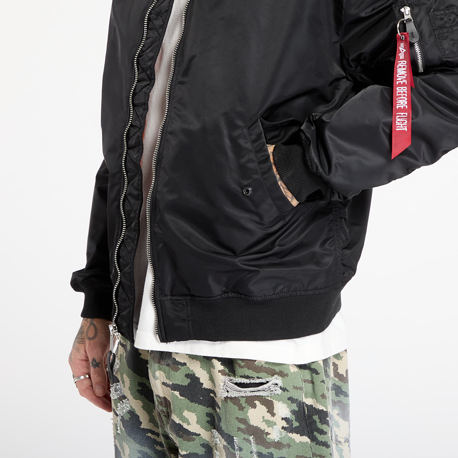 Jackets Alpha Industries MA-1 CS Black/ Black