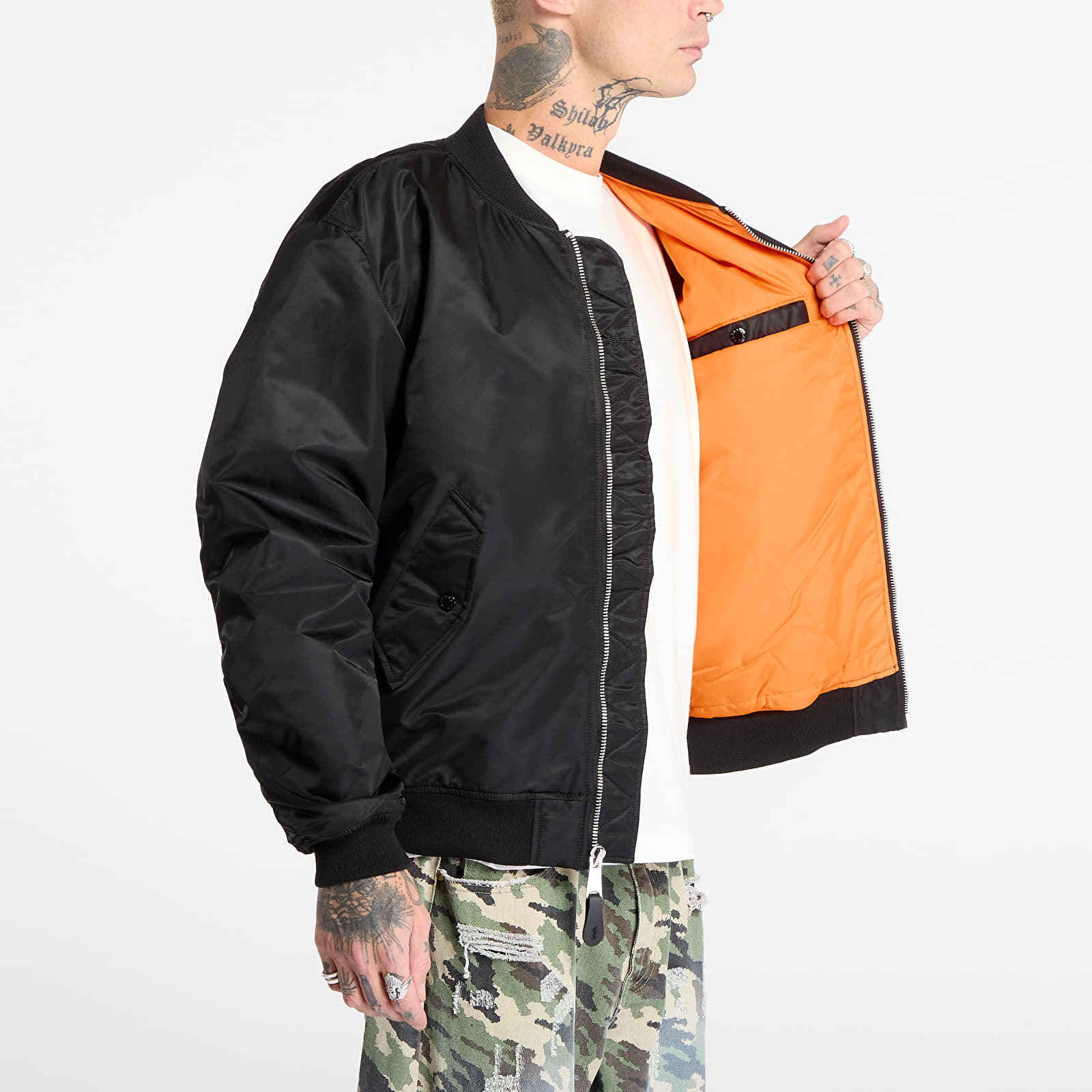 Jackets Alpha Industries MA-1 CS Black/ Black