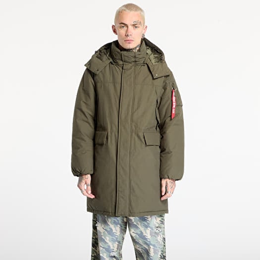 Jakke Alpha Industries Puffer Parka Dark Olive