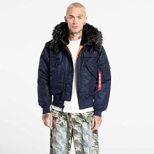 Bunda Alpha Industries 45/P Hooded Custom Ultra Navy