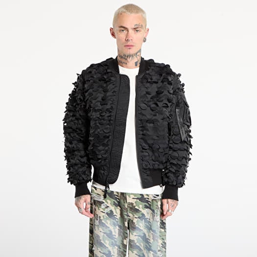 Jakke Alpha Industries UV MA-1 ULCANS Flight Jacket Black