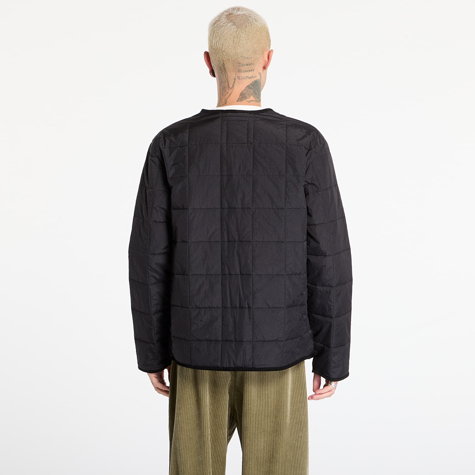 Pánské bundy adidas Originals Quilted Jacket Black/ Black
