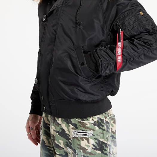 Men's jackets Alpha Industries N-2B Heritage Black | Queens