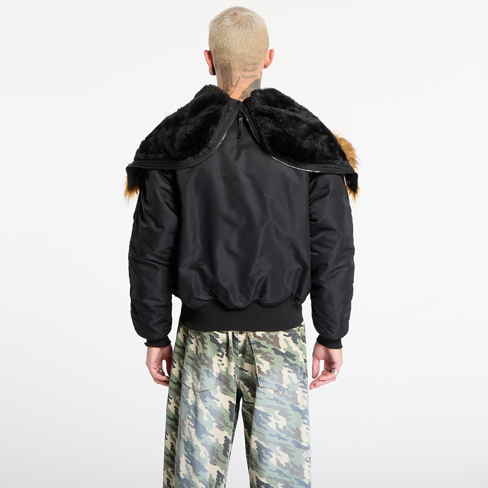Jakker for menn Alpha Industries N-2B Heritage Black