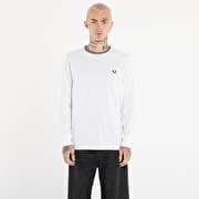 FRED PERRY Ls Twin Tipped T-Shirt White
