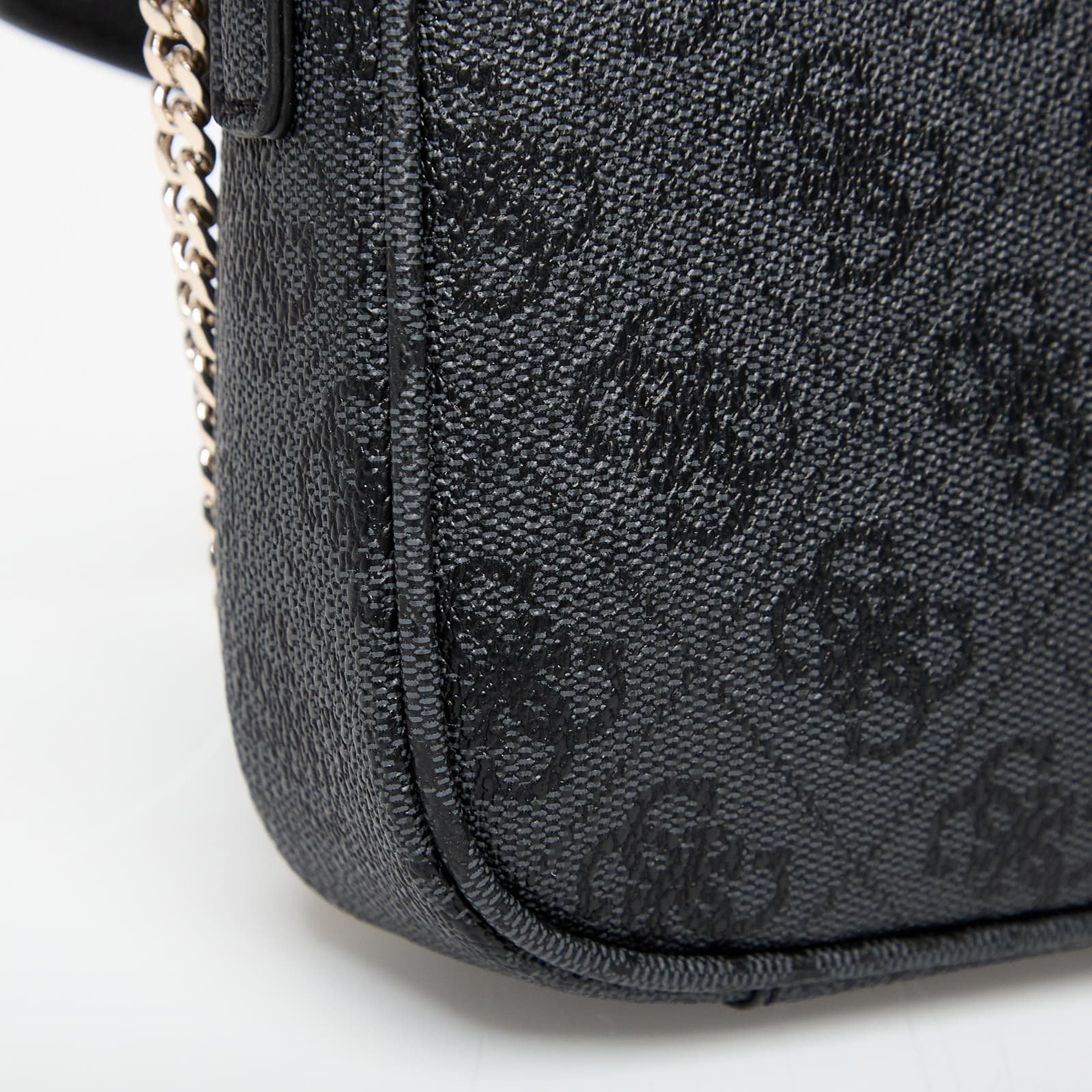 Tašky přes rameno GUESS  Noelle Ii Dbl Pouch Crossbody Coal Logo