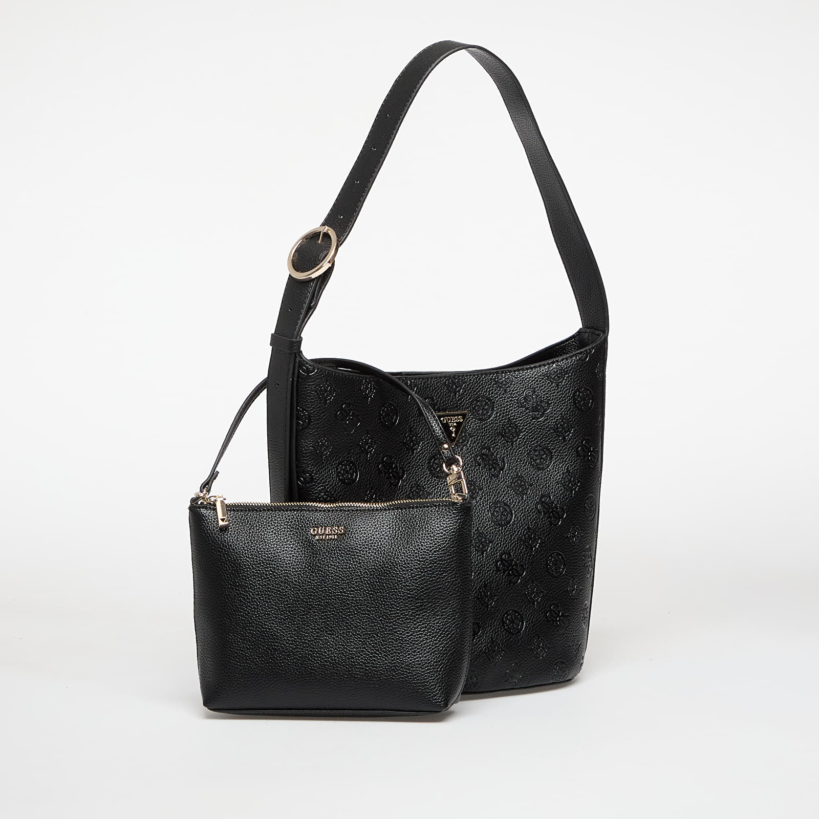 Kabelky GUESS  Cresidia Ii Bucket Black