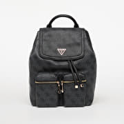 GUESS Manhattan II Flap Backpack Coal Logo
