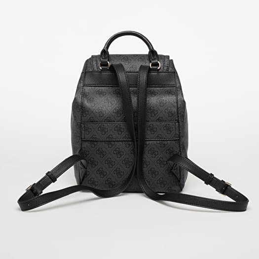 GUESS Manhattan II Flap Backpack Coal Logo | Queens display picture 3