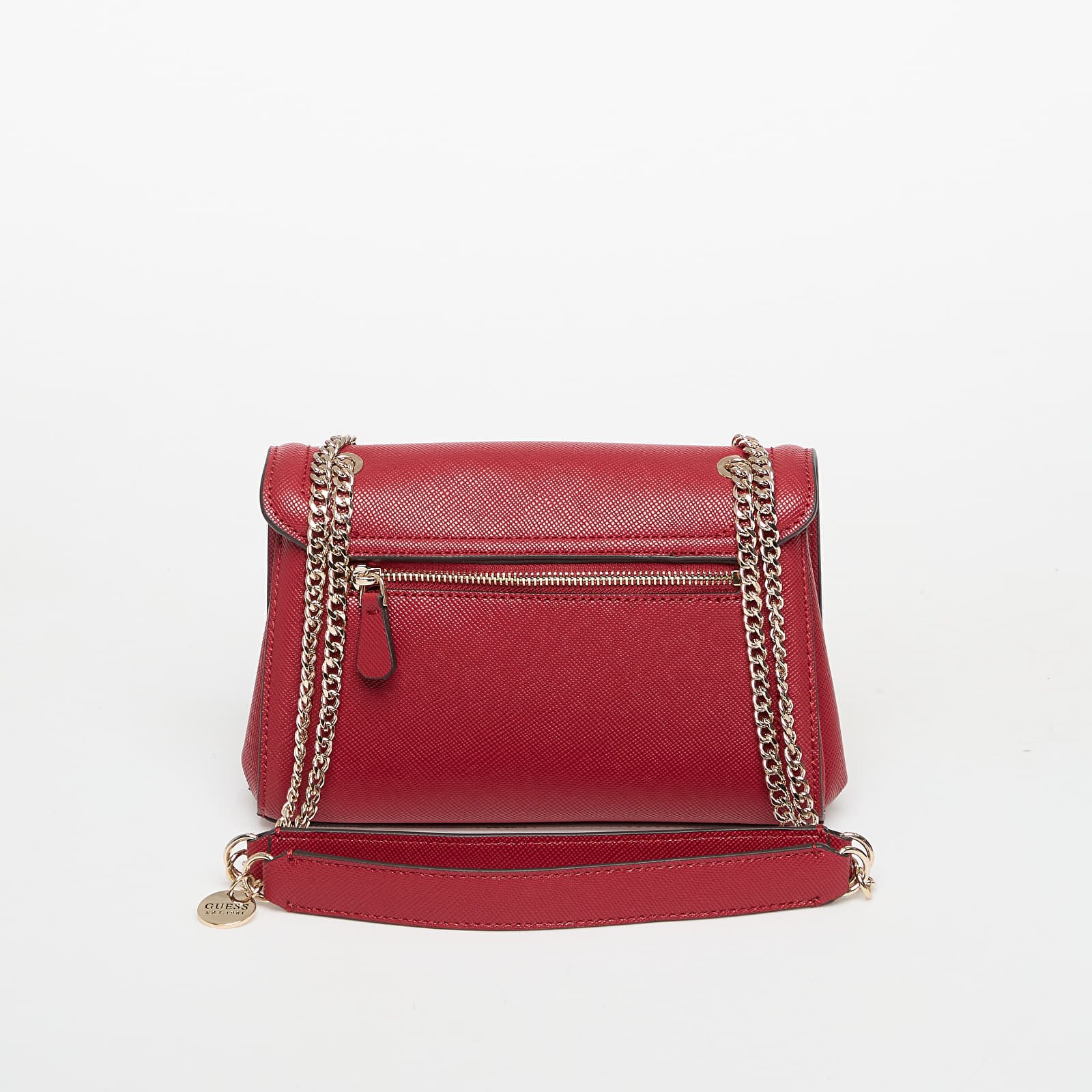Kabelky GUESS  Noelle Ii Cnvrtble Xbody Flap Garnet