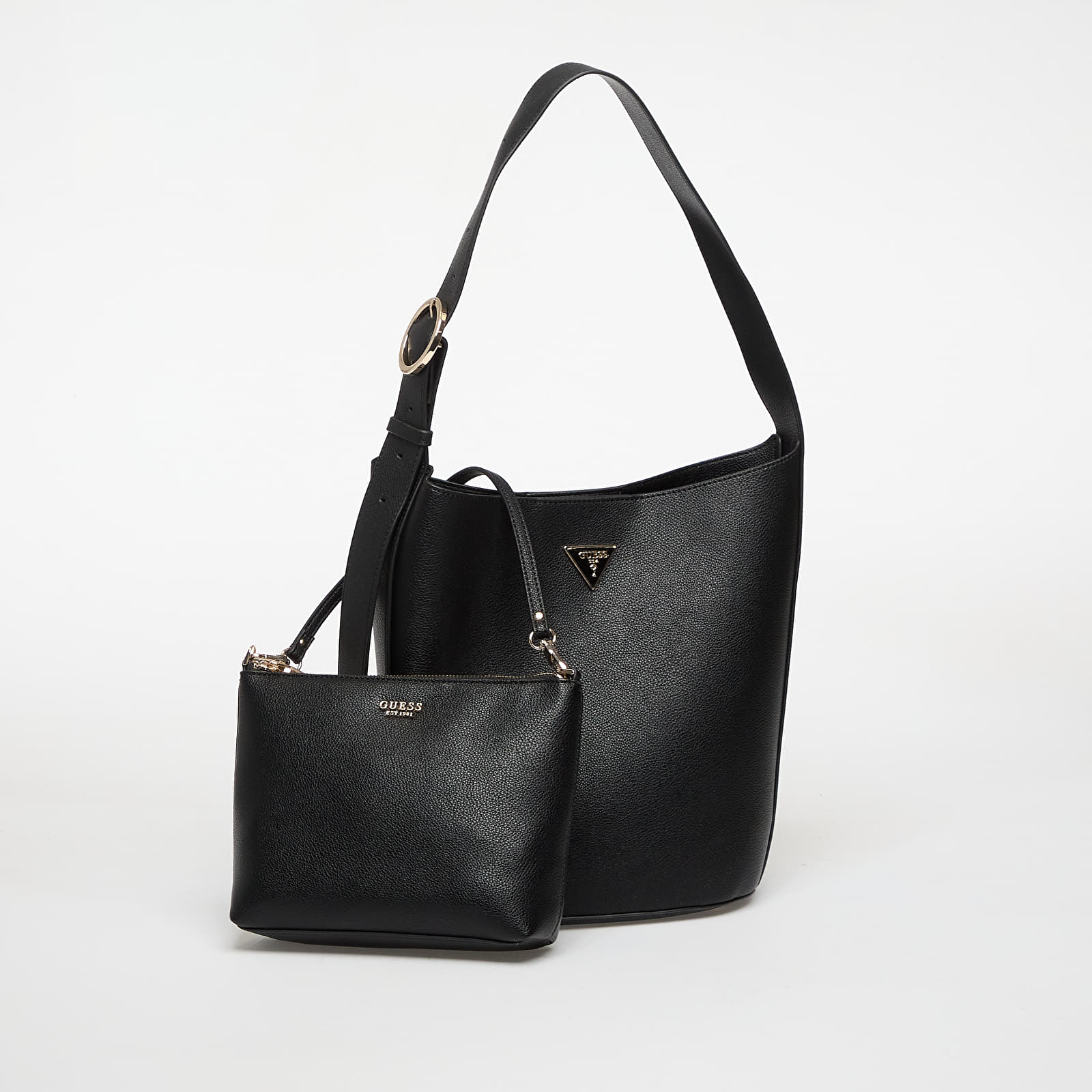 Håndvesker GUESS  Meridian Ii Bucket Black