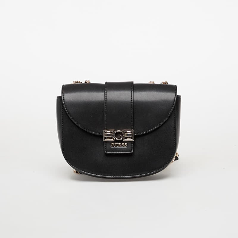 GUESS Jane Convertible Cross Body Flap Black