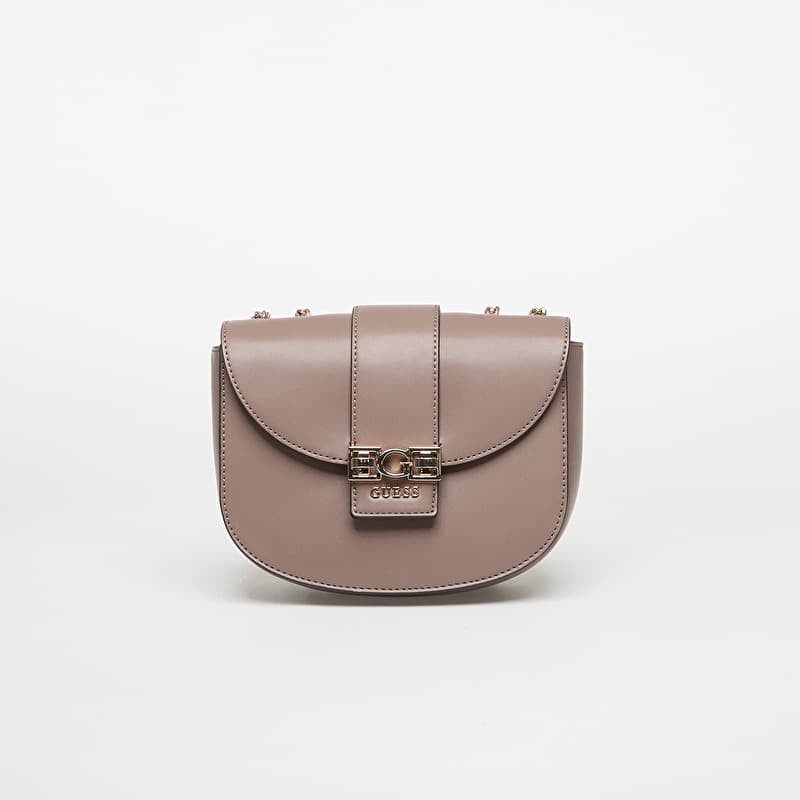 GUESS Jane Convertible Cross Body Flap Dark Taupe