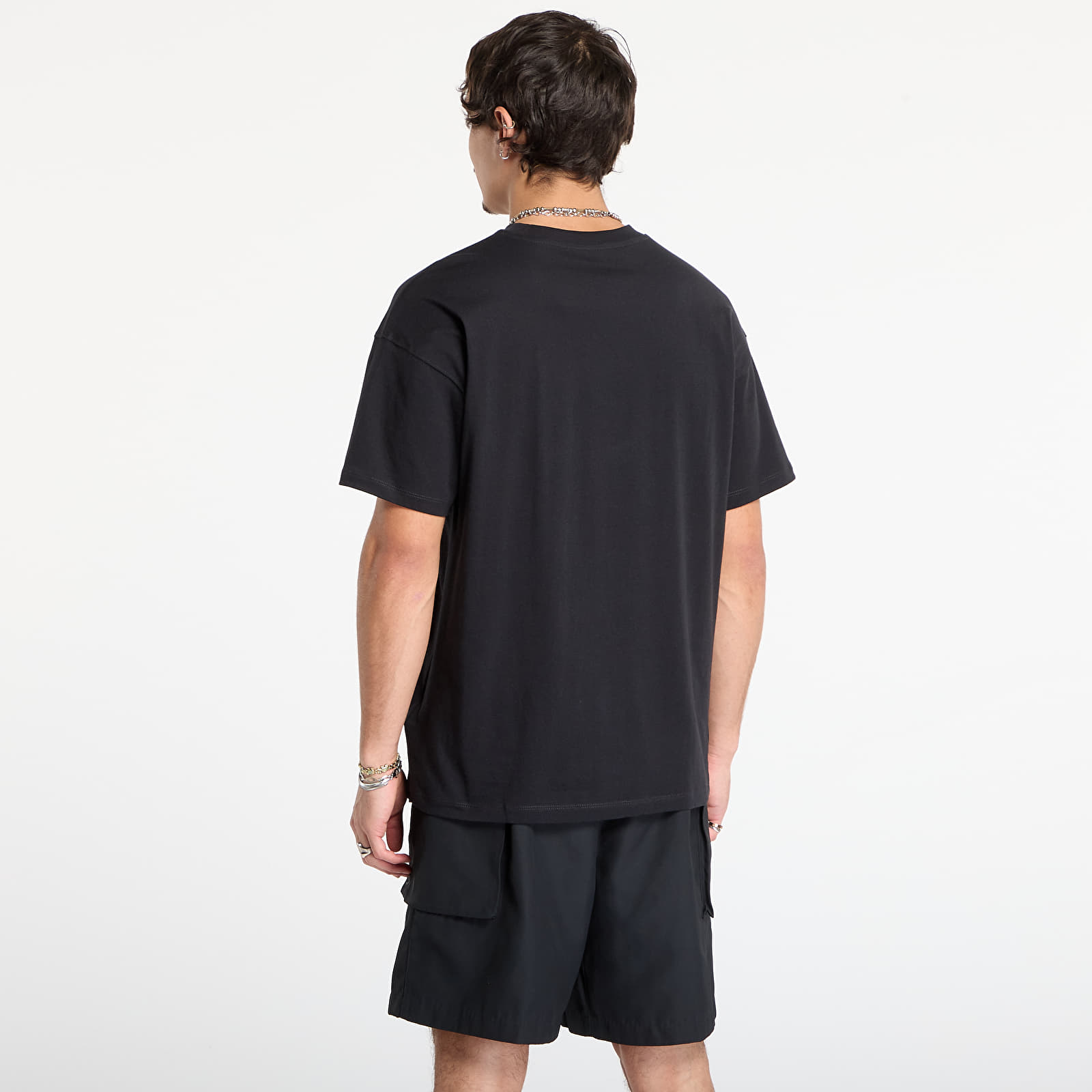 Pánská trička New Balance Linear Graphic T-Shirt Black