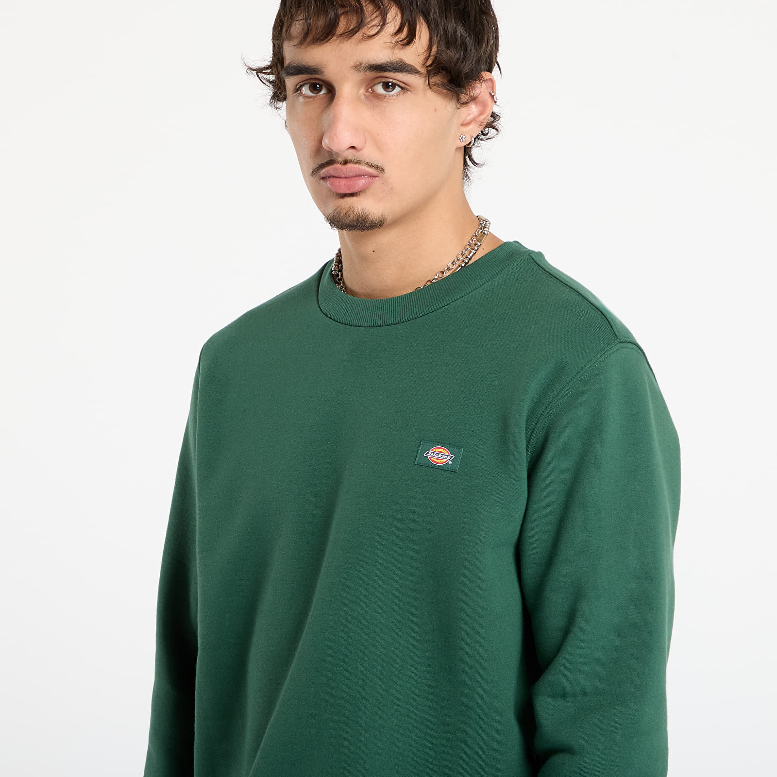 Vīriešu džemperi Dickies Oakport Sweatshirt Pine Needle Green