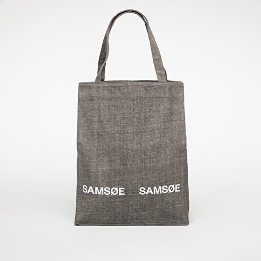 Taske Samsøe Samsøe Saluca Shopper Washed Black