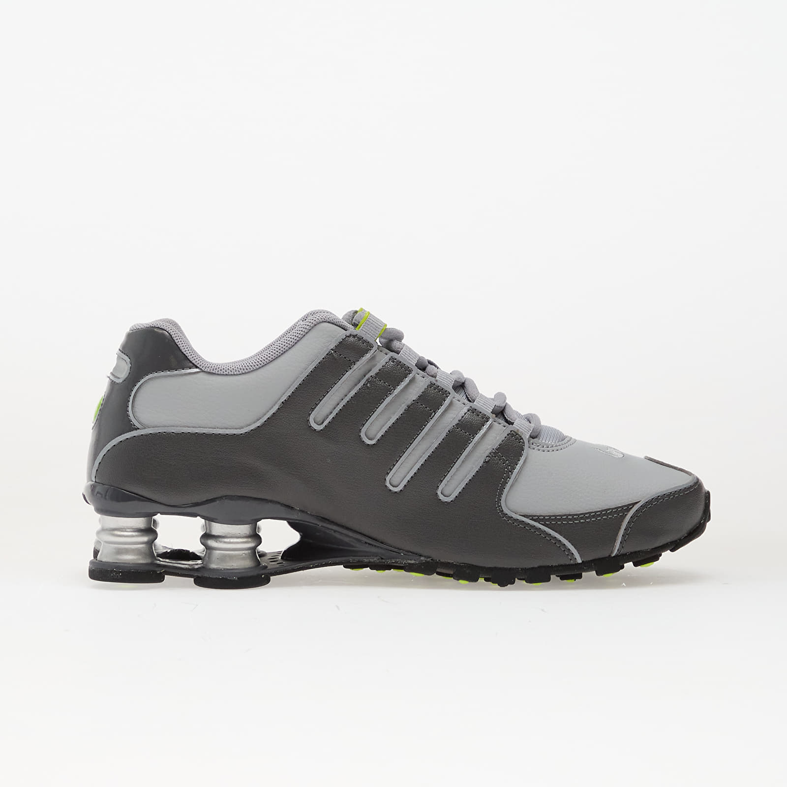 Vīriešu čības un apavi Nike Shox NZ Dark Grey/ Dark Grey-Wolf Grey-Volt