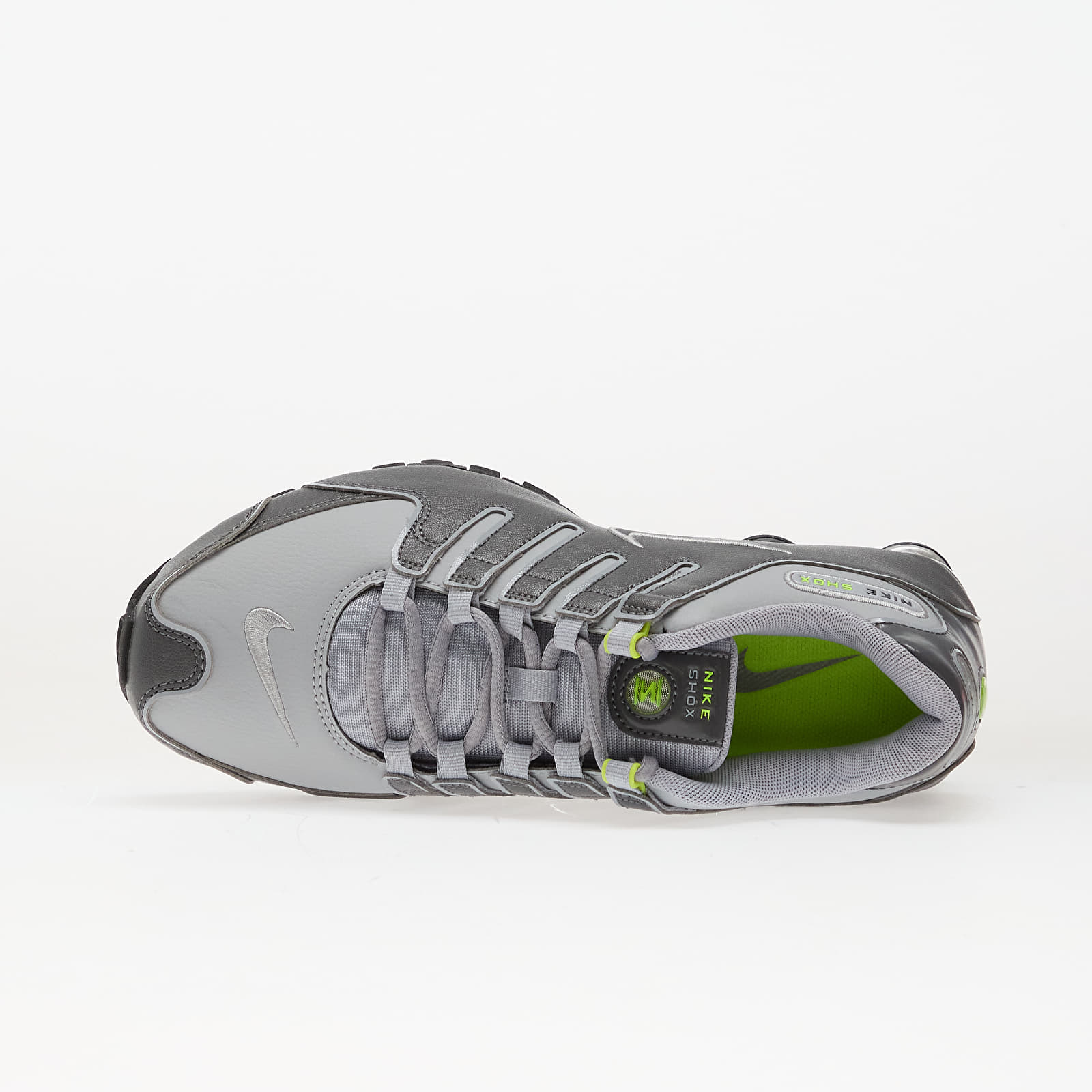 Vīriešu čības un apavi Nike Shox NZ Dark Grey/ Dark Grey-Wolf Grey-Volt