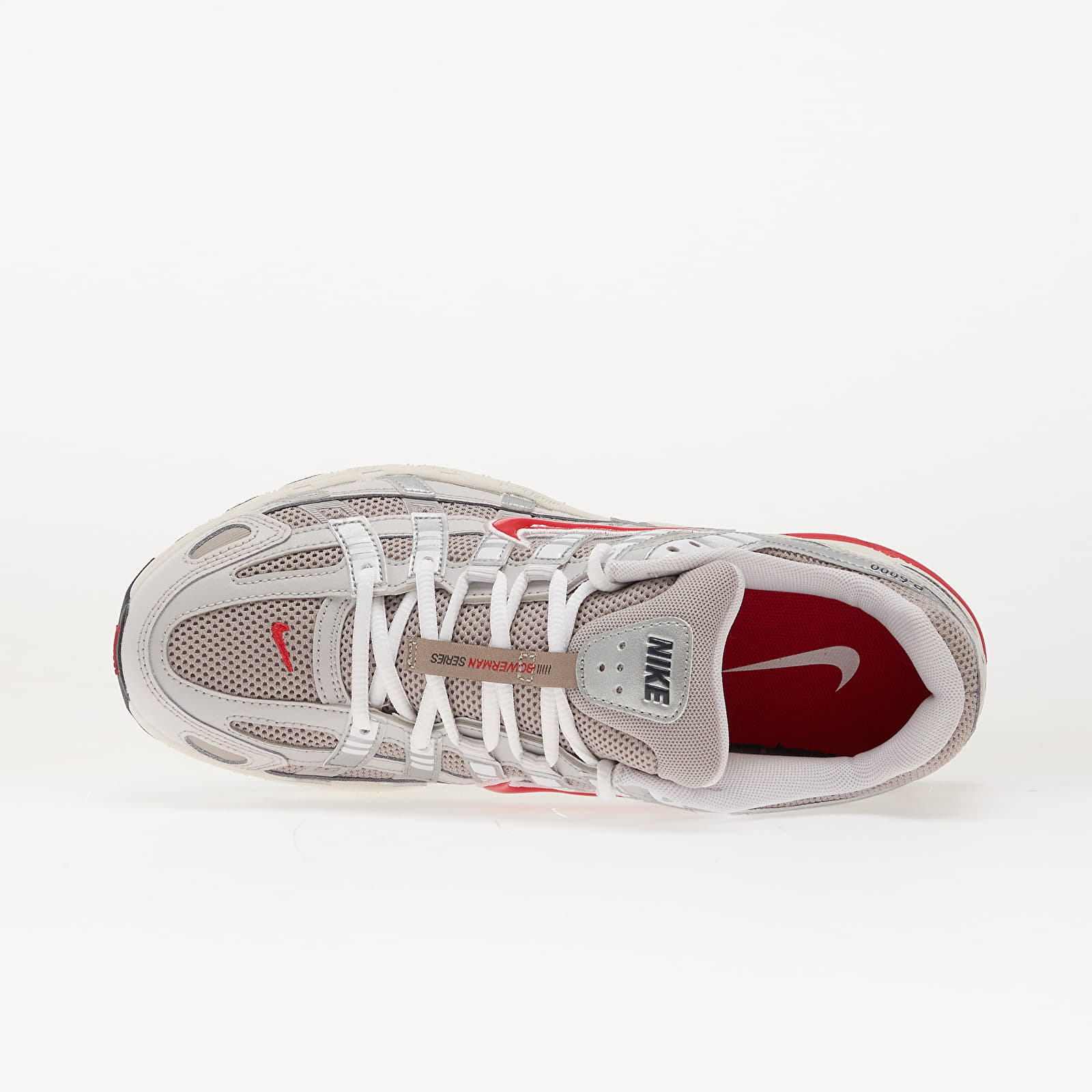 Vīriešu čības un apavi Nike P-6000 College Grey/ Fire Red-Vast Grey-Phantom