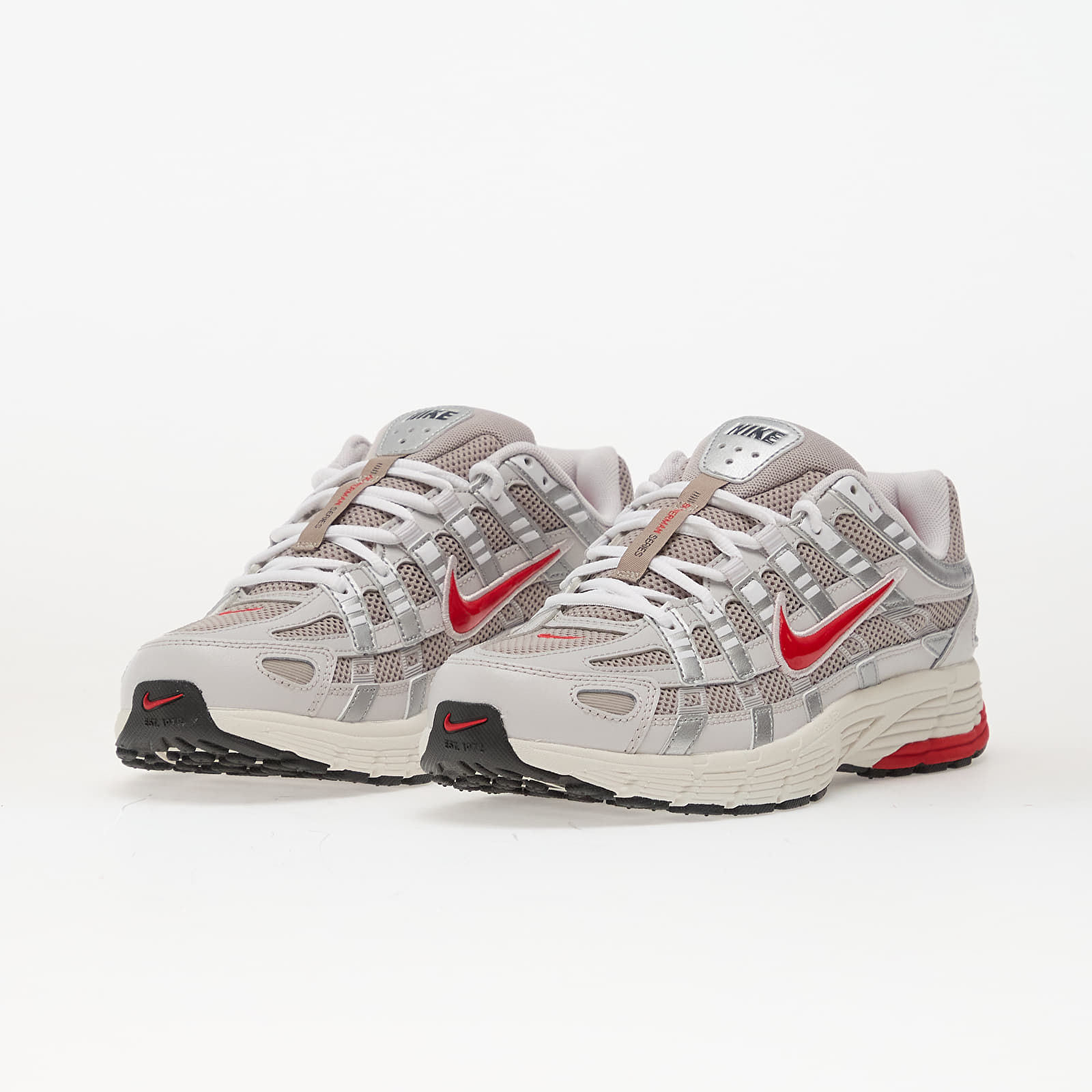 Vīriešu čības un apavi Nike P-6000 College Grey/ Fire Red-Vast Grey-Phantom