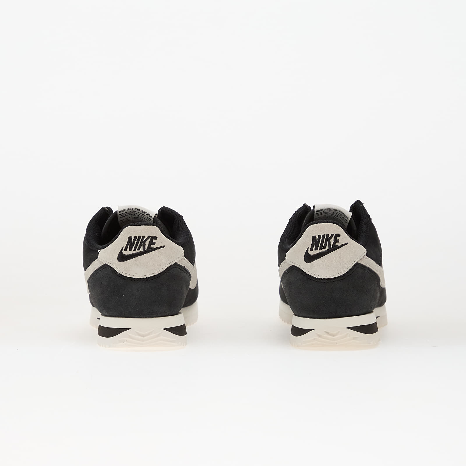 Vīriešu čības un apavi Nike Cortez Premium Black/ Sail-Sail