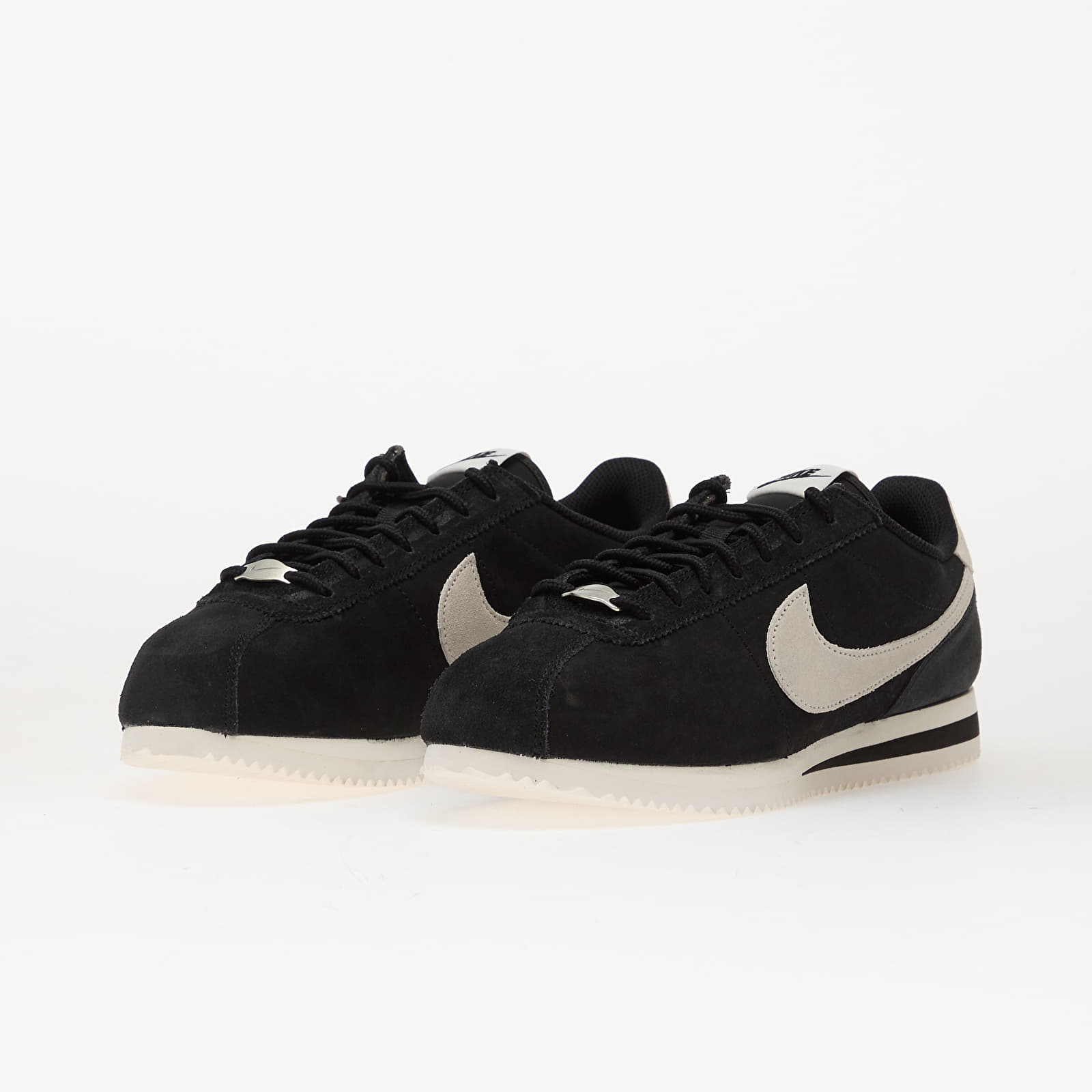 Vīriešu čības un apavi Nike Cortez Premium Black/ Sail-Sail