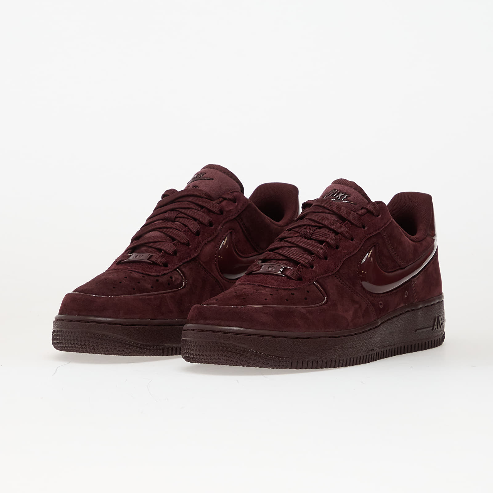 Дамски кецове и обувки Nike Air Force 1 '07 Burgundy Crush/ Burgundy Crush-Black