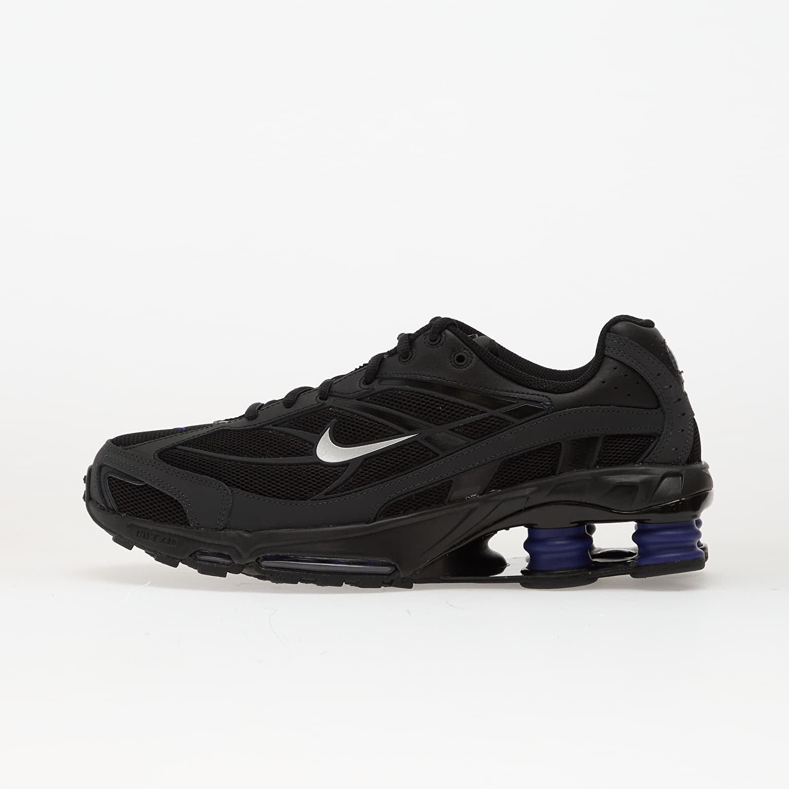 Vīriešu čības un apavi Nike Shox Ride 2 Black/ Metallic Silver-Deep Royal Blue