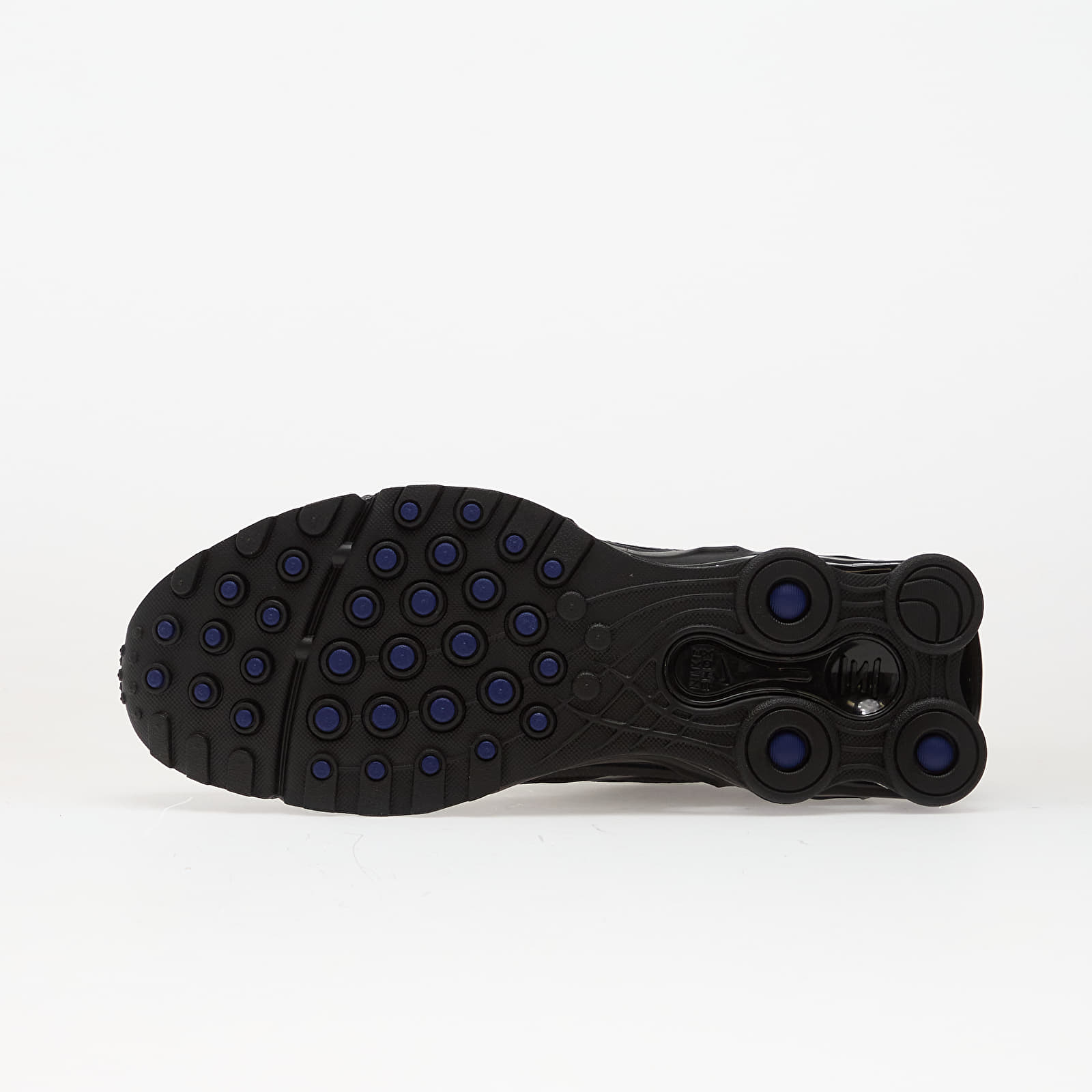 Vīriešu čības un apavi Nike Shox Ride 2 Black/ Metallic Silver-Deep Royal Blue
