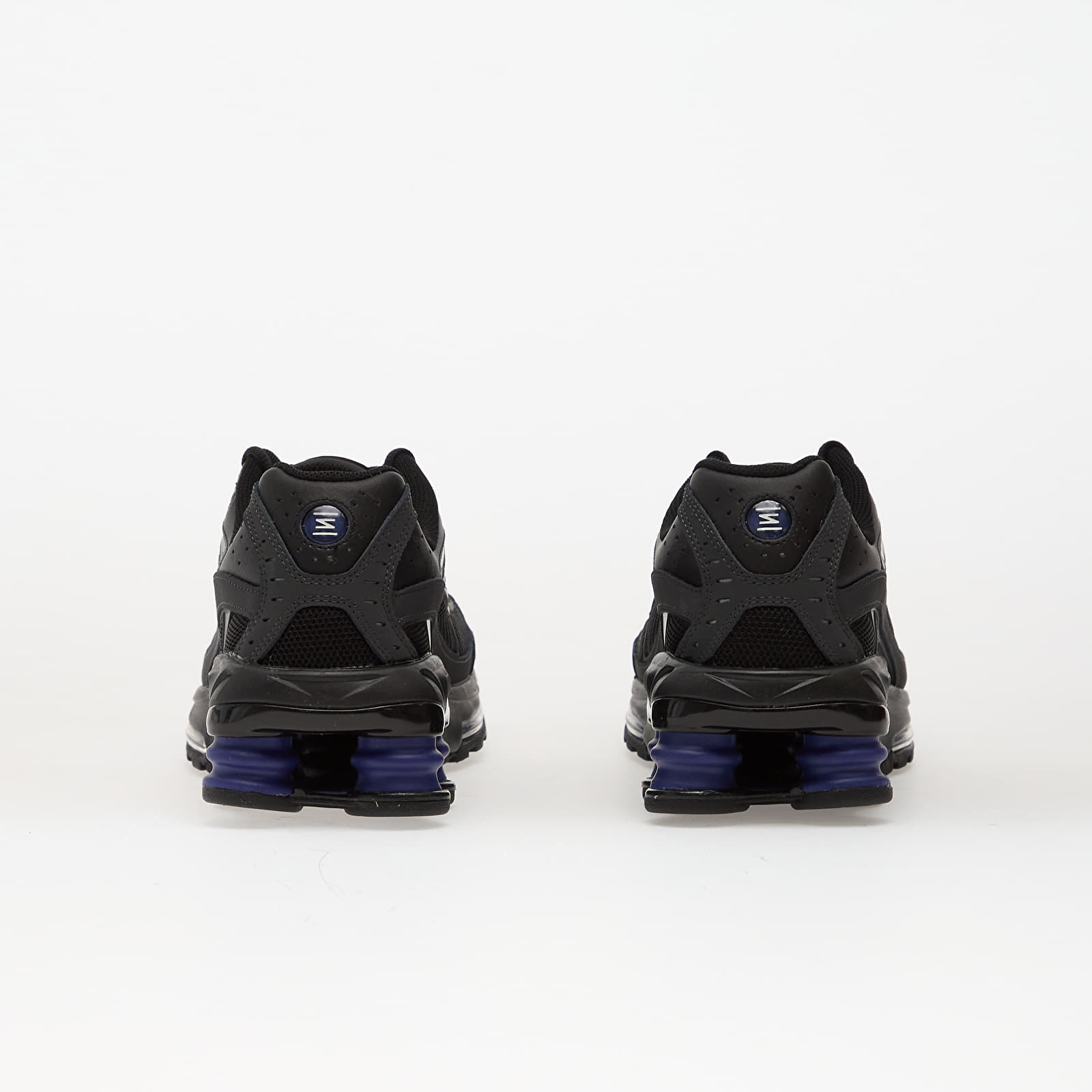 Vīriešu čības un apavi Nike Shox Ride 2 Black/ Metallic Silver-Deep Royal Blue