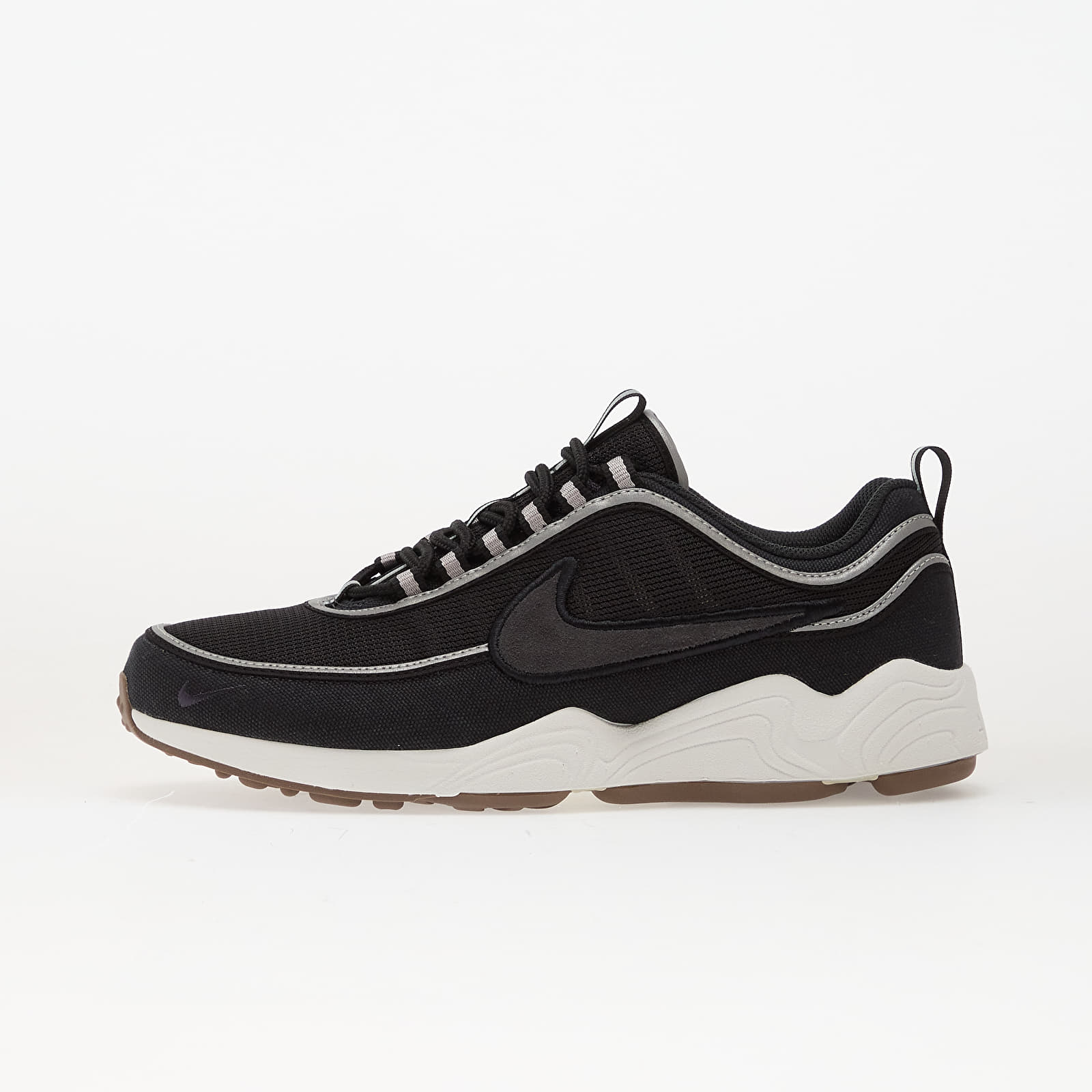 Vīriešu čības un apavi Nike Air Zoom Spiridon Off Noir/ Off Noir-Black-Cave Purple