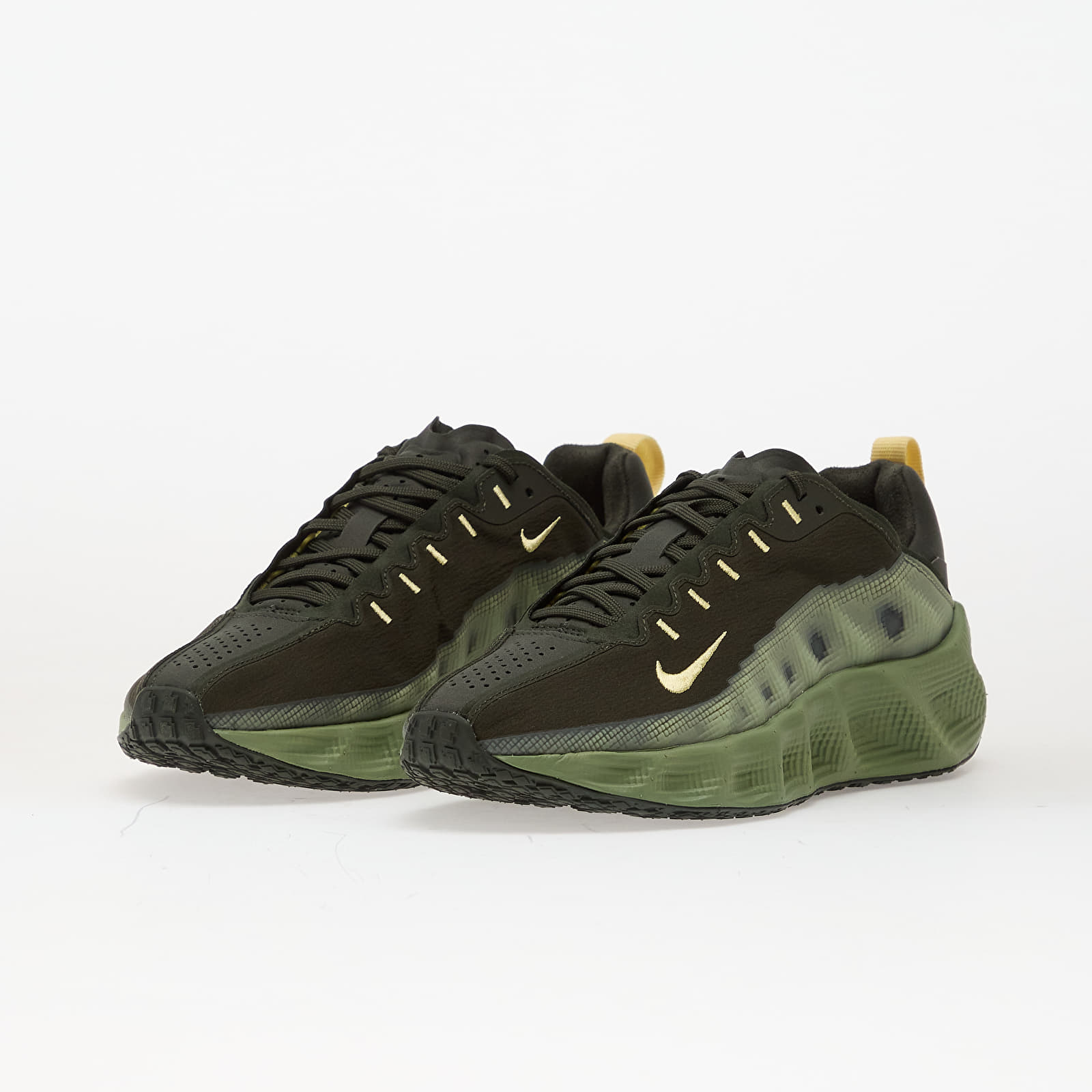 Vīriešu čības un apavi Nike Ava Rover Sequoia/ Soft Yellow-Oil Green