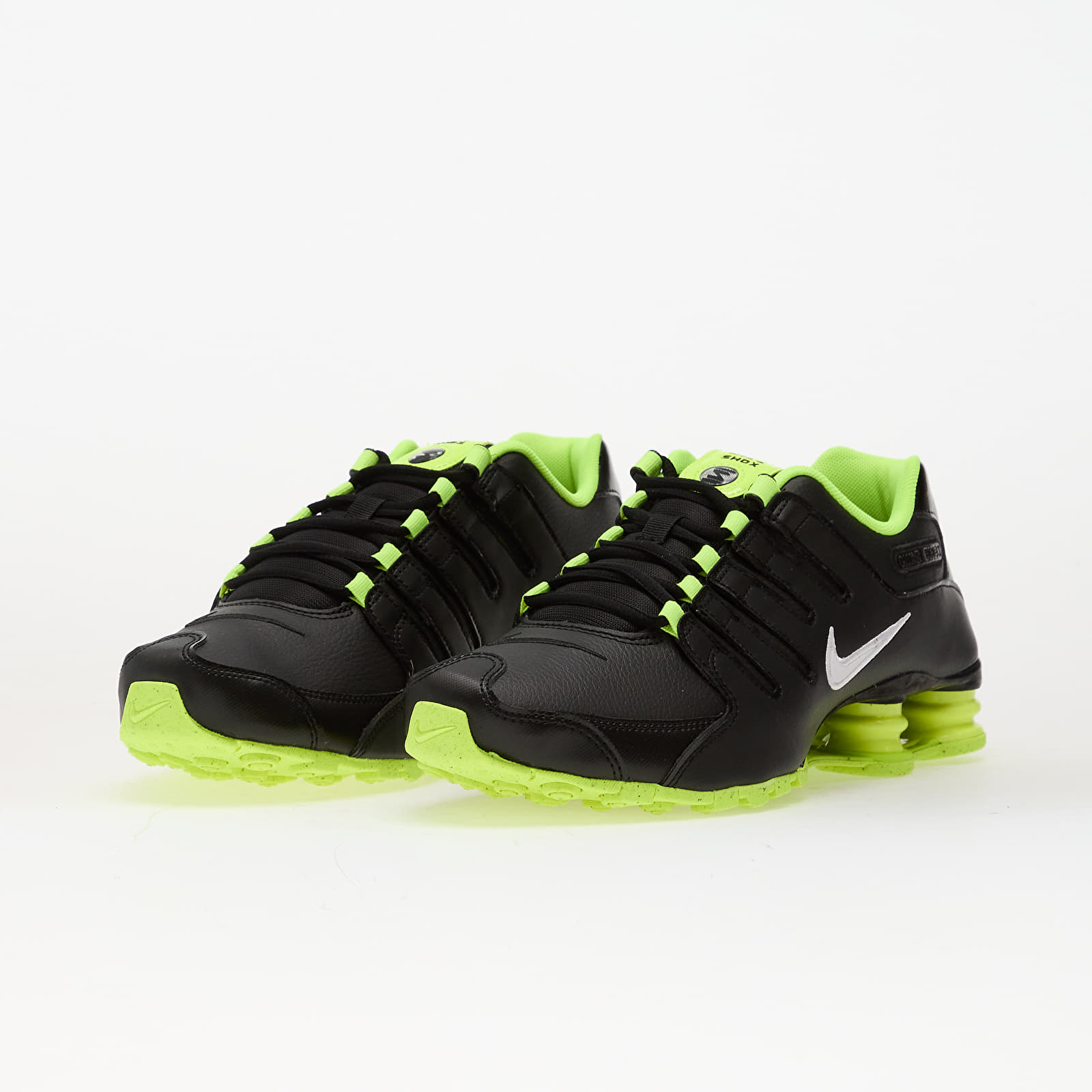 Мъжки кецове и обувки Nike Shox Nz Black/ White-Volt