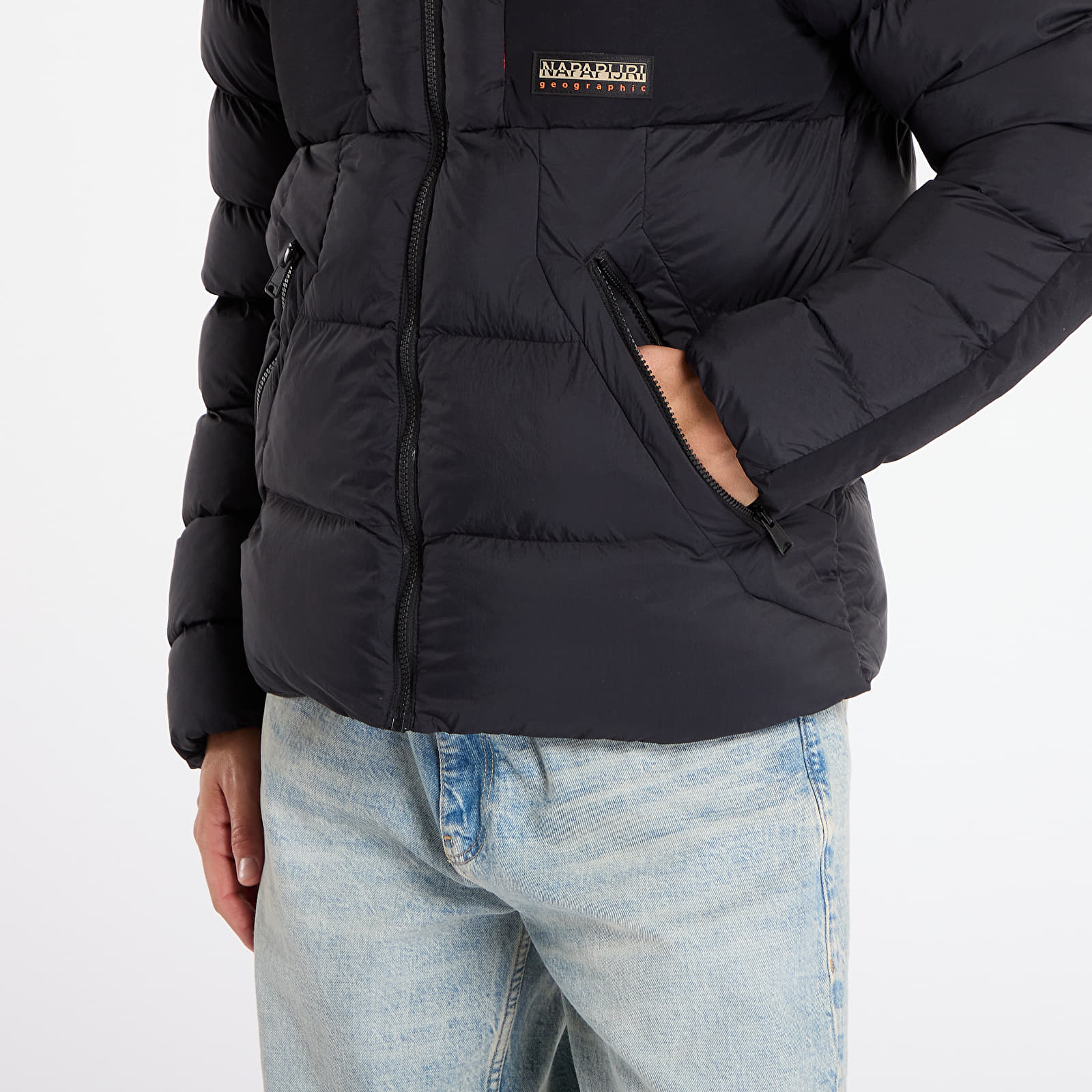 Jackets Napapijri A-Moesa Puf Black