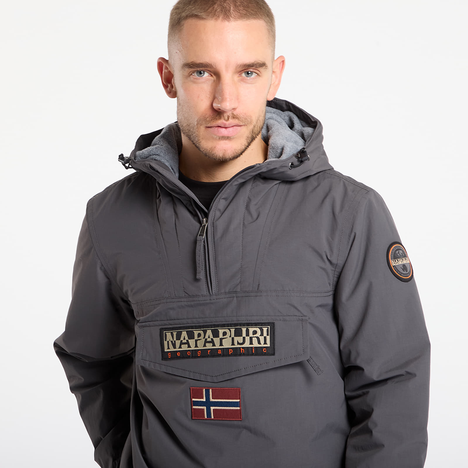Jakas Napapijri Rainforest Winter Dark Grey Solid