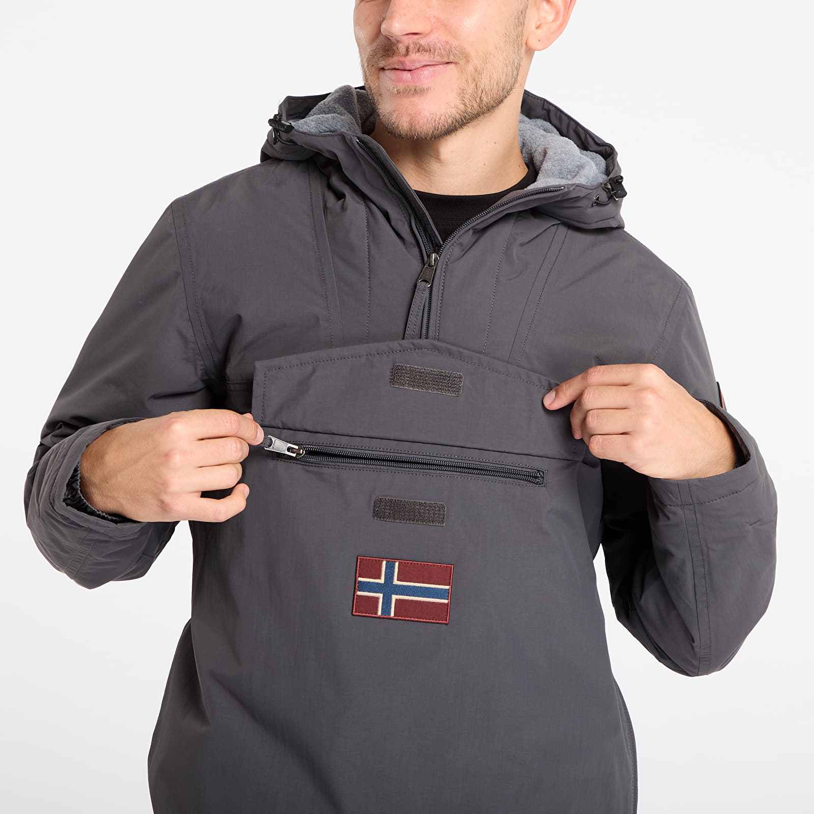 Jakas Napapijri Rainforest Winter Dark Grey Solid