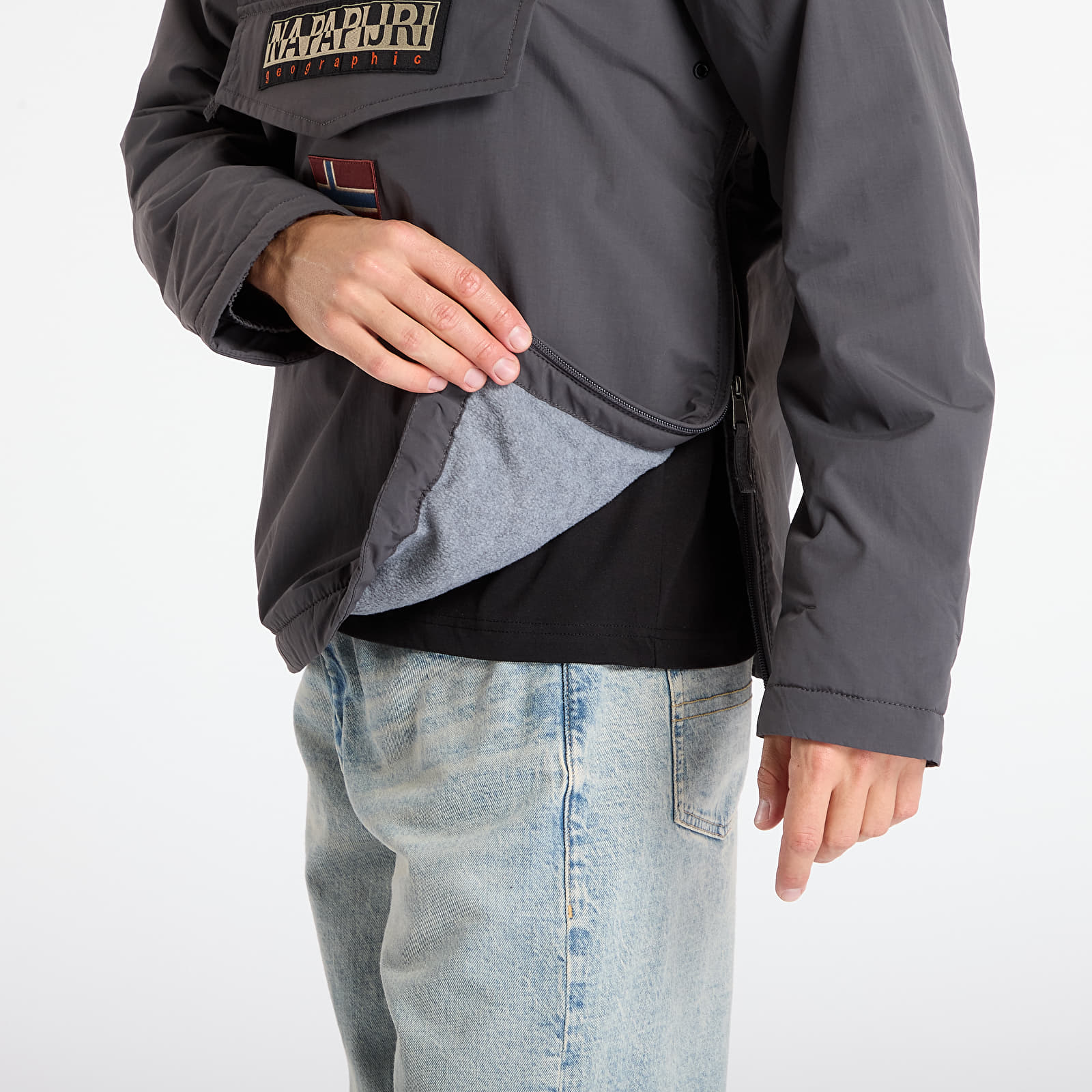 Jakas Napapijri Rainforest Winter Dark Grey Solid
