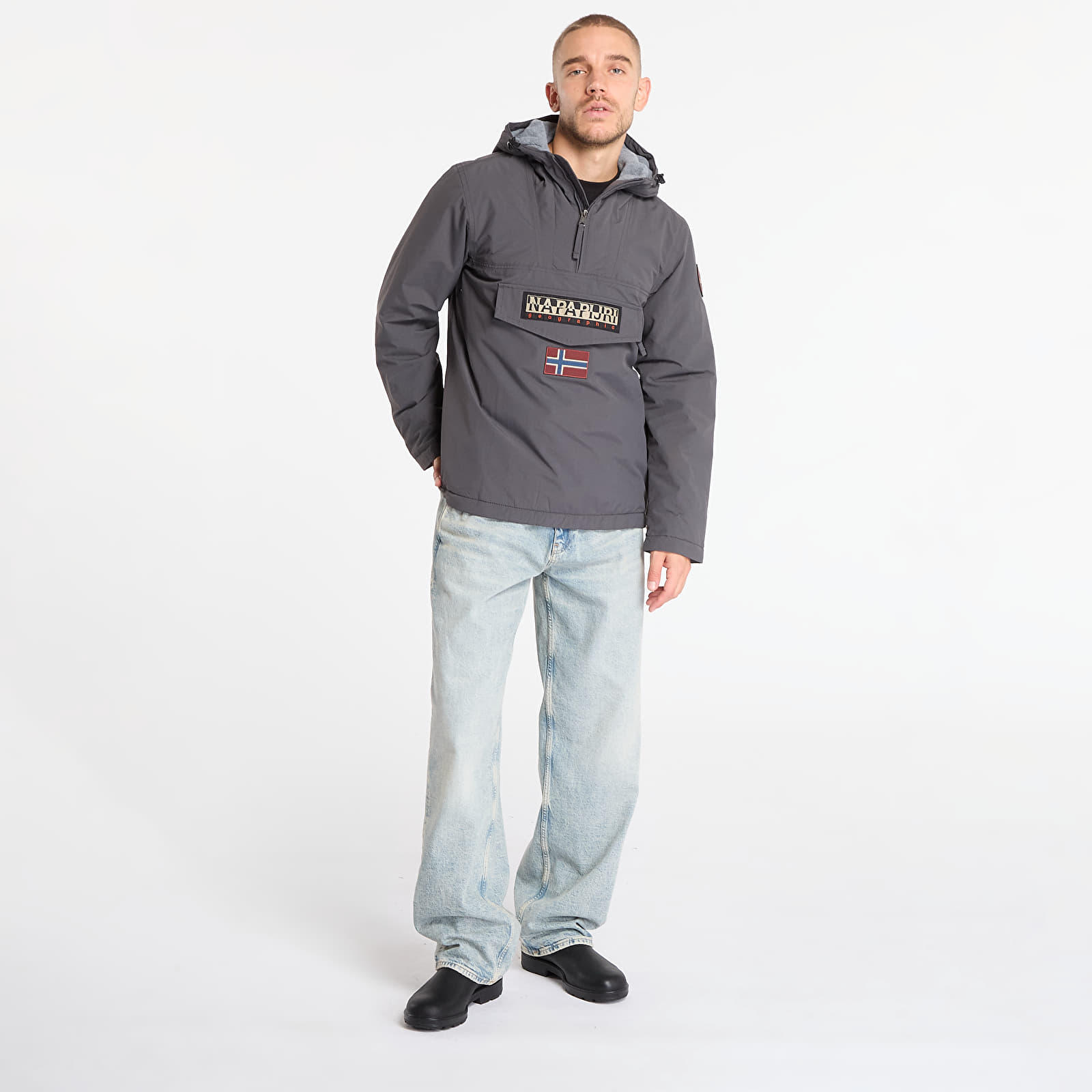 Jakas Napapijri Rainforest Winter Dark Grey Solid