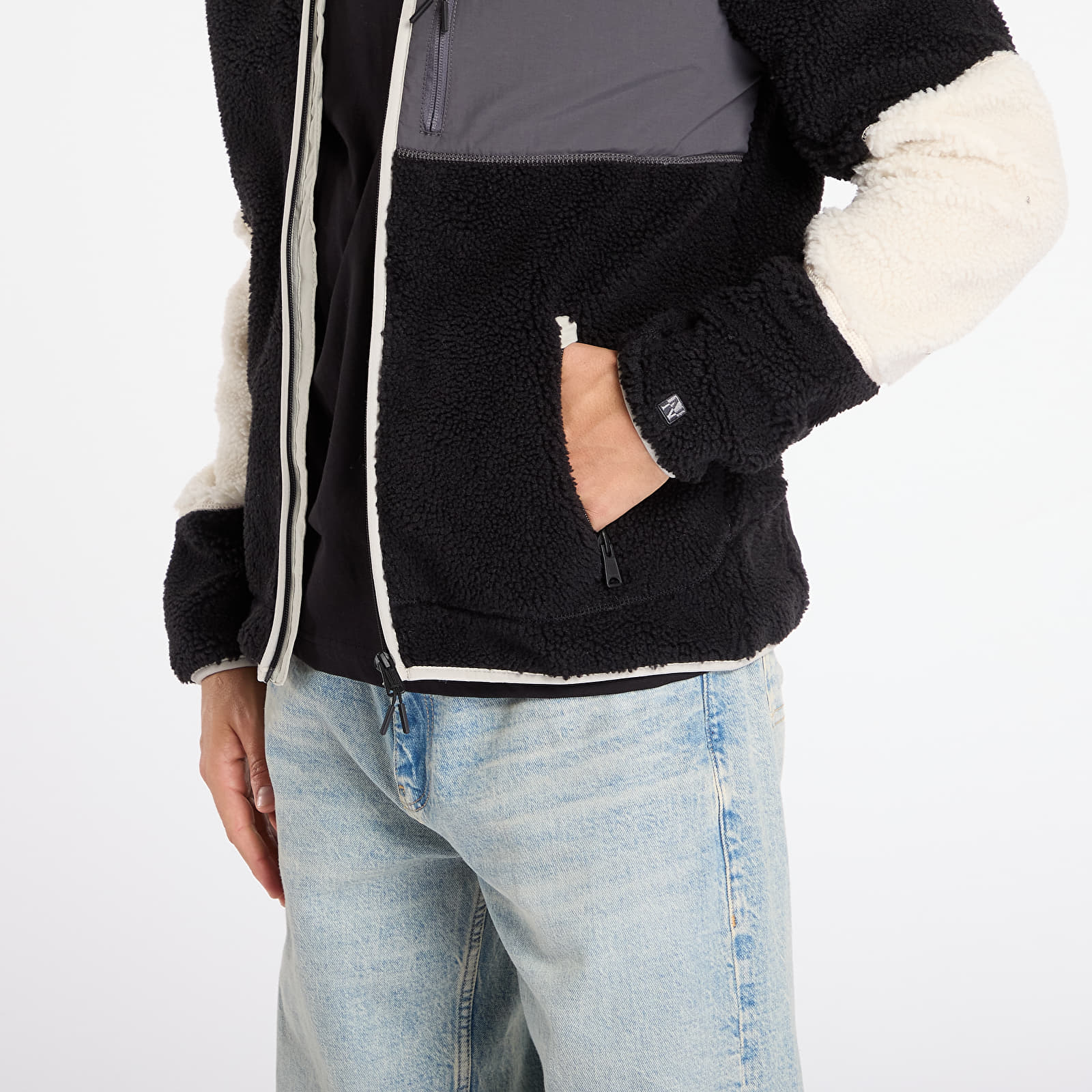 Jackets Napapijri Yupik Fzh 3 Cream/ Black