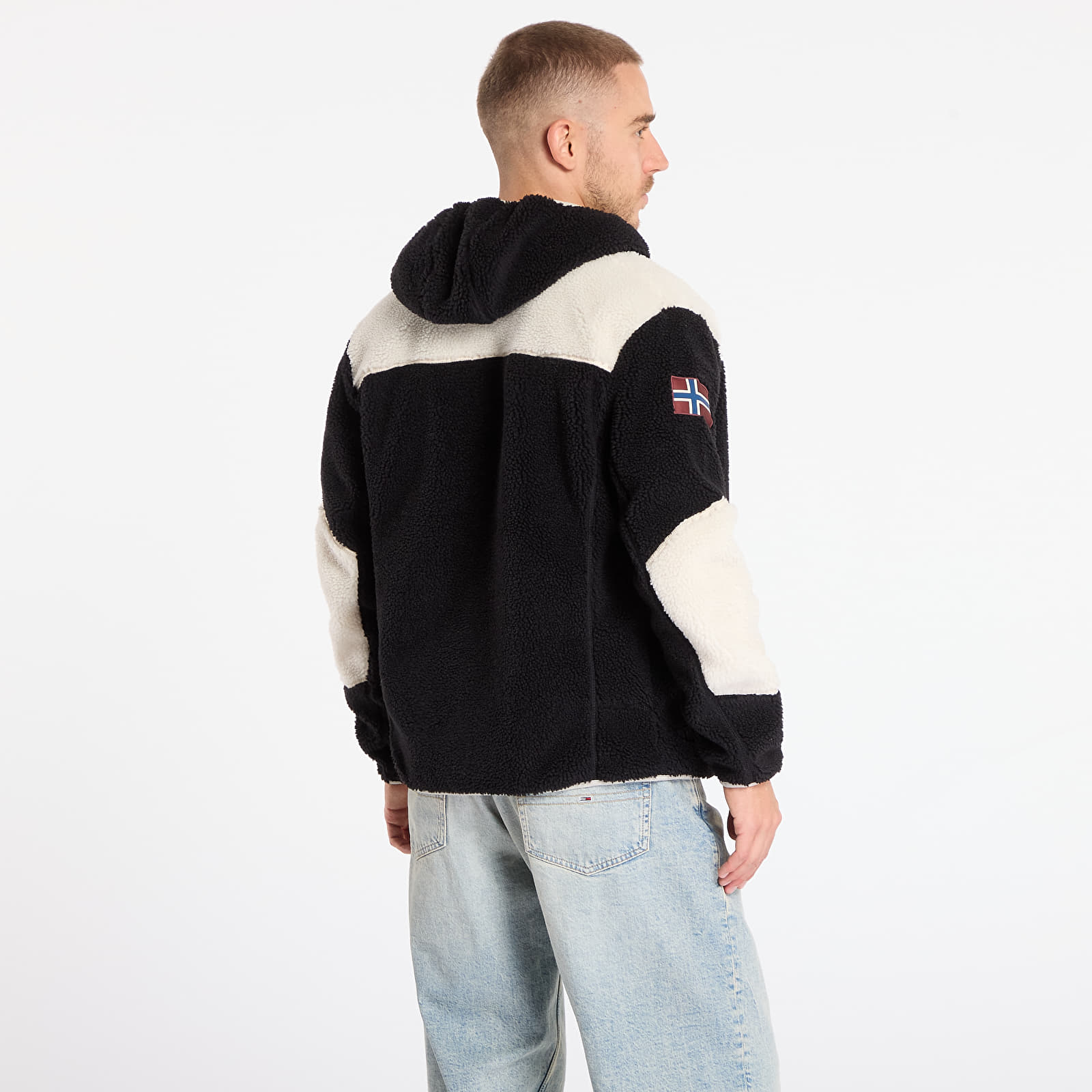 Jackets Napapijri Yupik Fzh 3 Cream/ Black