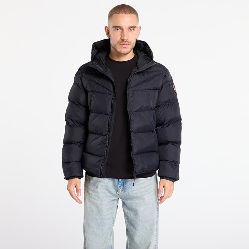 Bunda Napapijri A-Molveno Hood Black Beauty