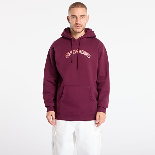 PLEASURES Mirror Hoodie Eggplant
