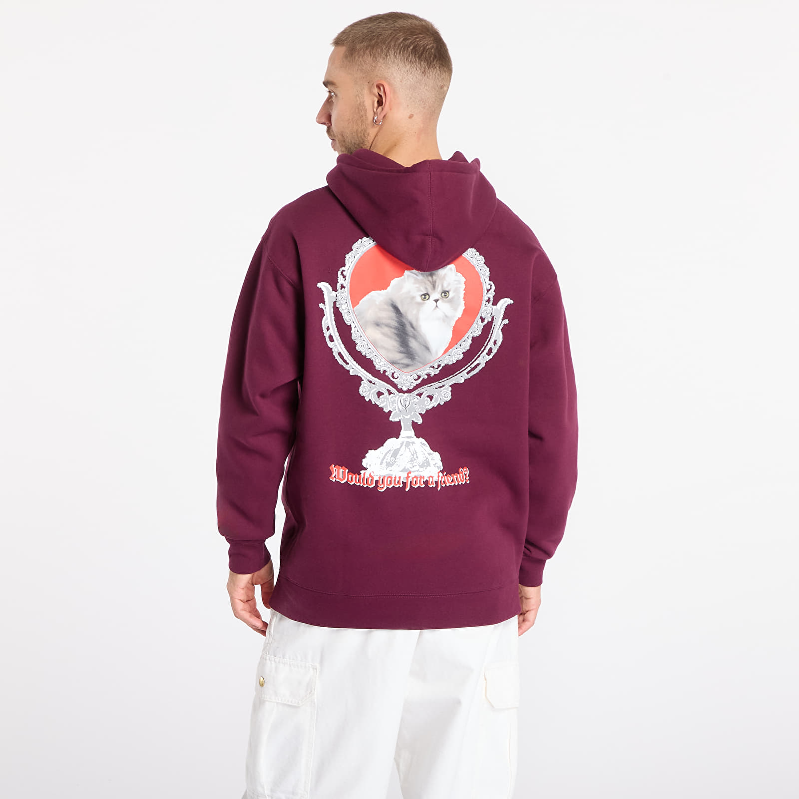 Hoodies and sweatshirts  PLEASURES Mirror Hoodie Eggplant