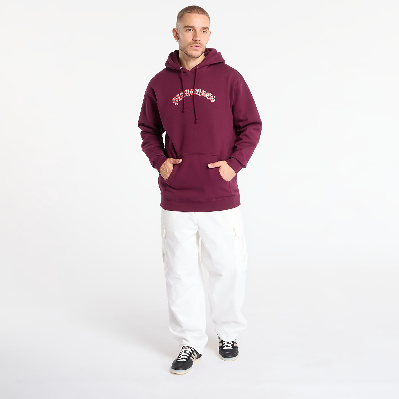 Hoodies and sweatshirts  PLEASURES Mirror Hoodie Eggplant